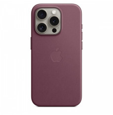 Case FineWoven fabric with MagSafe for iPhone 15 Pro - mulberry