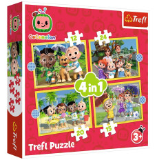 Puzzles 4in1 Cocomelon Meet the heroes