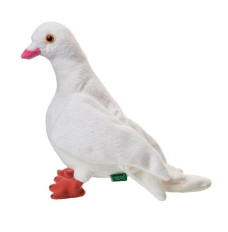 Pigeon mascot 20cm white
