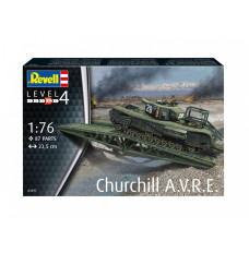 Plastic model Churchill A.V.R.E 1 76