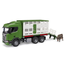 Vehicle Scania Super 560R Container with a cow figure