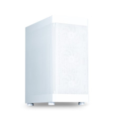 I4 ATX Mid Tower PC Case 6 Fans White