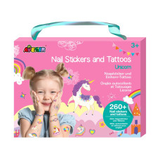 Nail stickers and tattoos - Unicorns
