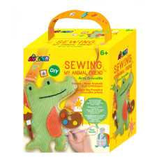 Creative set Animal friend to sew - Crocodile