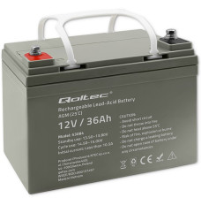 AGM battery 12V 36Ah max. 540A