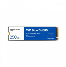 WD Blue SSD 250GB SN580 NVMe M.2 PCIe Gen4