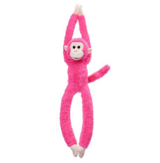 Mascot Monkey hanging fuchsia