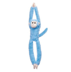 Mascot Monkey hanging blue