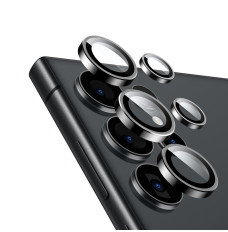 Tempered glass camera Samsung S24 Ultra black