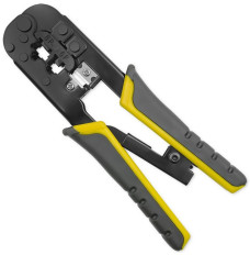 Ethernet cable cutting and crimping tool 8P 6P