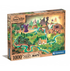 Puzzles 1000 elements Story Maps Snow White