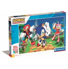 Puzzles 104 elements Maxi Sonic