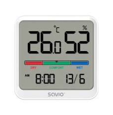Temp. humidity sensor SAVIO CT-01 W white