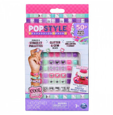 Bracelet making kit PopStyle Glitter & Gem Expension Pack
