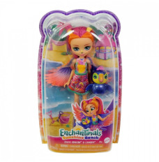 Doll Enchantimals and animal, Trippi Toucan