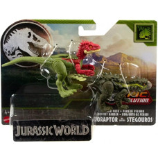 Figure Jurassic World Danger Pack Eoraptor vs. Stegouros