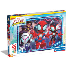 Puzzles 24 elements Maxi Super Color Spidey and His Amazing Friends