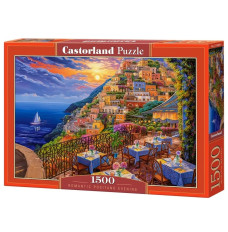 Puzzles 1500 elements Romantic Positano Evening Italy