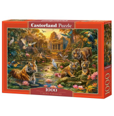 Puzzles 1000 elements Tigers Paradise