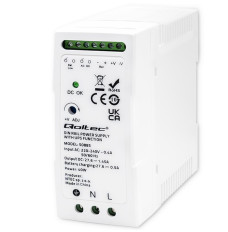 DIN rail power supply with UPS function, 40W