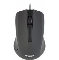 USB wired mouse, 3 buttons, rubberized surface, 1000DPI