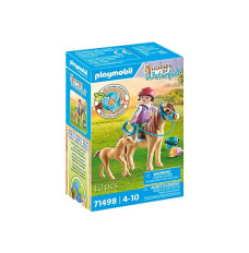 Figures set Horses 71498 Child with Pony and foal