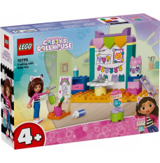 Bricks Gabbys Dollhouse 10795 Crafting with Baby Box