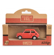 Vehicle PRL Fiat 126p red