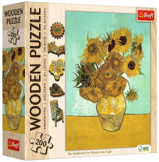 Wooden puzzle 200 pieces Sunflowers Vincent van Gogh