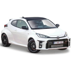 Metal model Toyota Yaris 2021 white 1 24