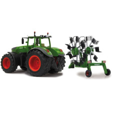 Fendt Tractor R C with carousel tedder set