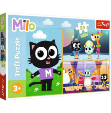 Puzzle 24 pieces MAXI The adventures of the little kitten Milo