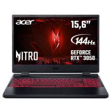 Notebook Gaming Nitro 5 AN515-58-72EP i7-12650H 15.6FHD IPS 144Hz 16GB 512GB RTX 3050 4GB NoOS Black