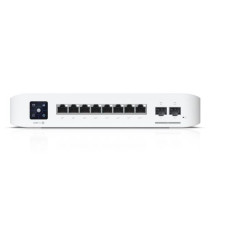 Switch UniFi 8 PoE USW-PRO-8-POE, 6 ports 1 GbE PoE+, 2 ports 1 GbE PoE++, 2 ports 10G SFP+, 120W