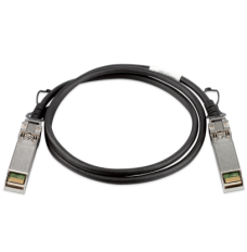 D-Link | DEM-CB100S | SFP+ | Copper | Direct Attach Cable | 10/100/1000/10000 Mbit/s | Maximum transfer distance 1 m | -40 to +85C