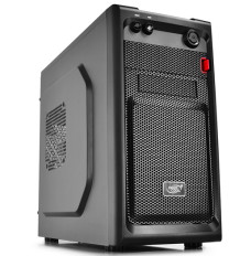 Deepcool Smarter USB 3.0 x1, USB 2.0 x 1, Mic x1, Spk x1, Black, Micro ATX, Power supply included No