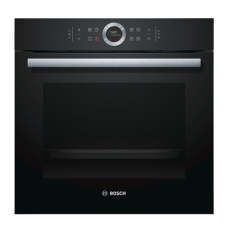 Bosch Oven HBG672BB1S 71 L, A+, Electric, Pyrolysis, Touch plus control ring, Height 60 cm, Width 60 cm, Black, Made in Germany