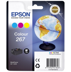 Epson 267 Tri-colour Ink Cartridge  Ink, Cyan, Magenta, Yellow