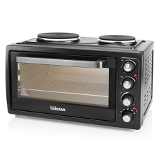Tristar Electric mini oven OV-1443  Integrated timer, 38 L, Table top, 3100 W, Black, Rotary knobs