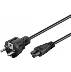 Goobay Power supply cord (safety plug) 93586 Power cord, Black, 1.8 m