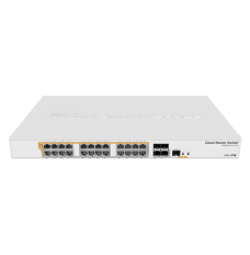 MikroTik CRS328-24P-4S+RM Gigabit Ethernet POE/POE+ router/switch PoE/Poe+ ports quantity 24, Power supply type Single, Rackmountable, 4x SFP+, 500 W, Managed L3, 24x 1GbE