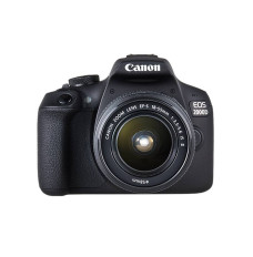 Canon EOS 2000D 18-55 IS II EU26 SLR Camera Kit, Megapixel 24.1 MP, Image stabilizer, ISO 12800, Display diagonal 3.0 ", Wi-Fi, Video recording, APS-C, Black