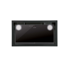 CATA Hood GC DUAL A 45 XGBK Canopy, Energy efficiency class A, Width 45 cm, 820 m³/h, Touch control, LED, Black glass
