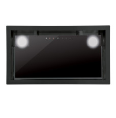 CATA Hood GC DUAL A 75 XGBK Canopy, Energy efficiency class A, Width 79.2 cm, 820 m³/h, Touch control, LED, Black glass