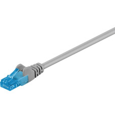 Goobay 55418 CAT 6A patch cable U/UTP, grey, 0.5 m Goobay