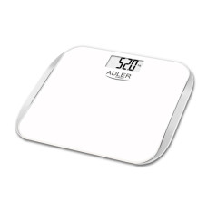 Adler Bathroom scales AD 8164 Maximum weight (capacity) 180 kg, Accuracy 100 g, Multiple user(s), White,