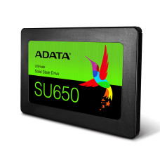 ADATA Ultimate SU650 3D NAND SSD 960 GB SSD form factor 2.5” SSD interface SATA Write speed 450 MB/s Read speed 520 MB/s