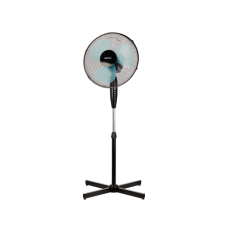 MPM MWP-17/C Stand Fan, Number of speeds 3, 50 W, Oscillation, Diameter 42 cm, Black