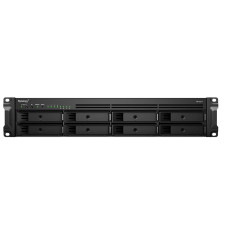 Synology Rack NAS RS1221+ Up to 8 HDD/SSD Hot-Swap, Ryzen V1500B Quad Core, Processor frequency 2.2 GHz, 4 GB, DDR4, RAID 0,1,5,6,10,Hybrid, 4x1GbE, 2xUSB 3.2 Gen 1, 1x eSATA, 1x PCIe