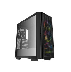 Deepcool MID TOWER CASE CG540  Side window, Black, Mid-Tower, Power supply included No